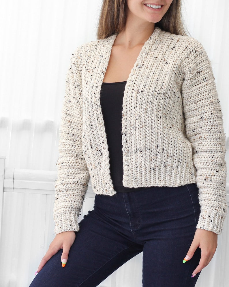 Effortless Cardigan Crochet Pattern