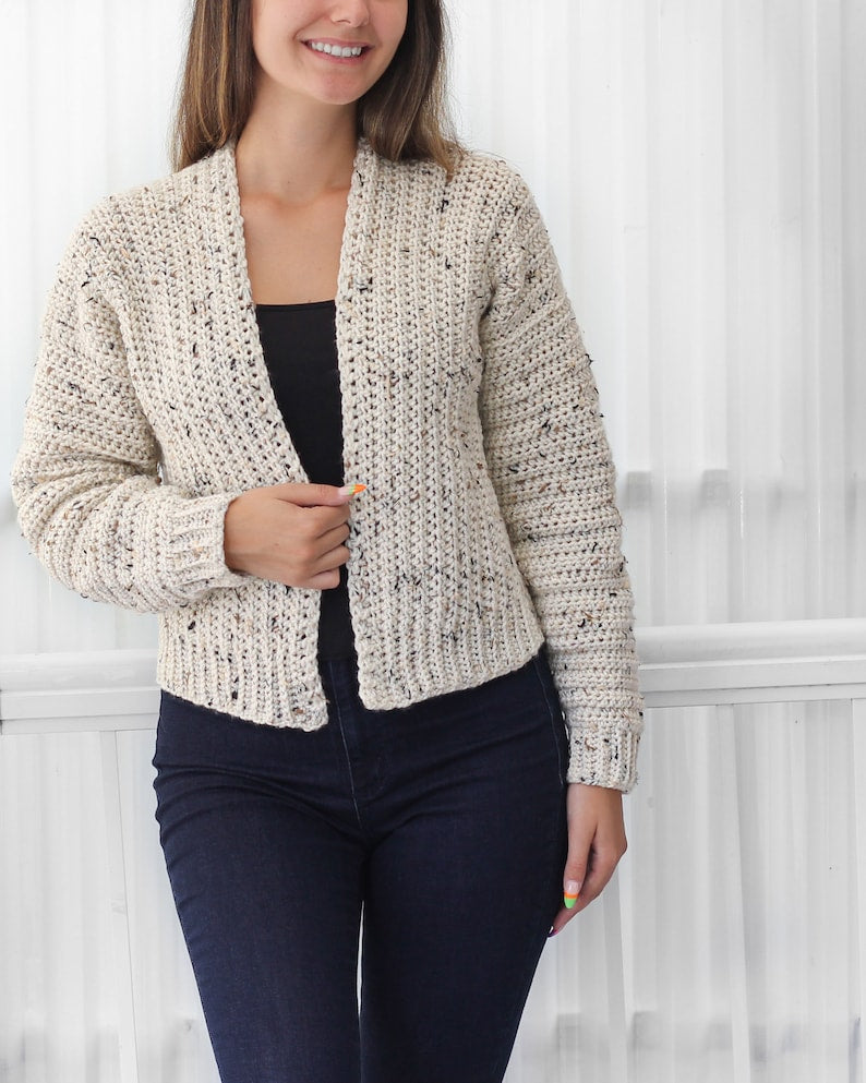 Effortless Cardigan Crochet Pattern