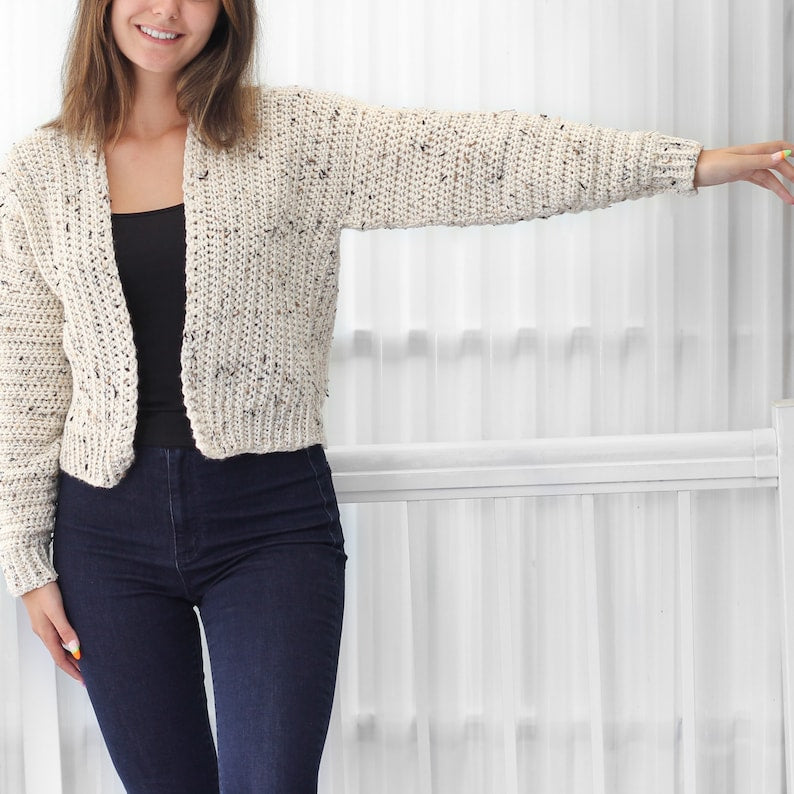 Effortless Cardigan Crochet Pattern