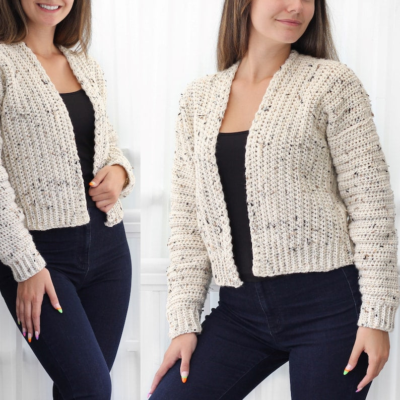 Effortless Cardigan Crochet Pattern