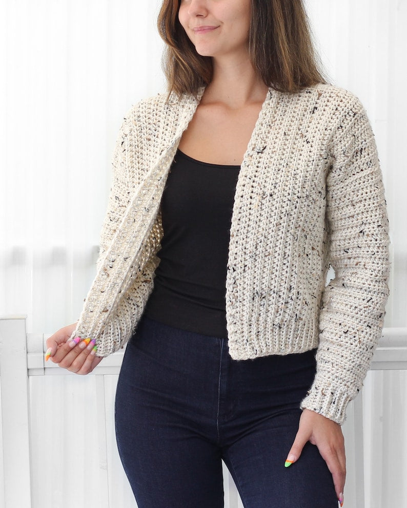 Effortless Cardigan Crochet Pattern