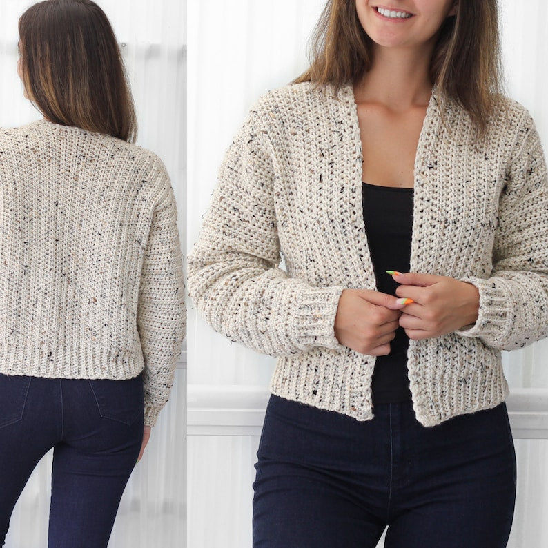 Effortless Cardigan Crochet Pattern