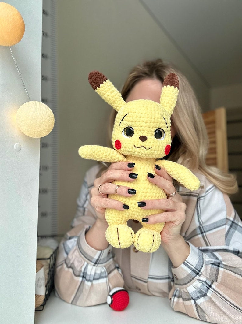 Yellow Spark Crochet Pattern