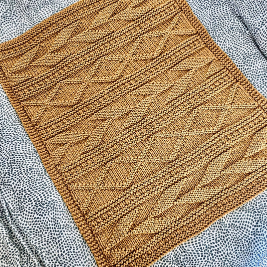 Woodland Blanket Knitting Pattern