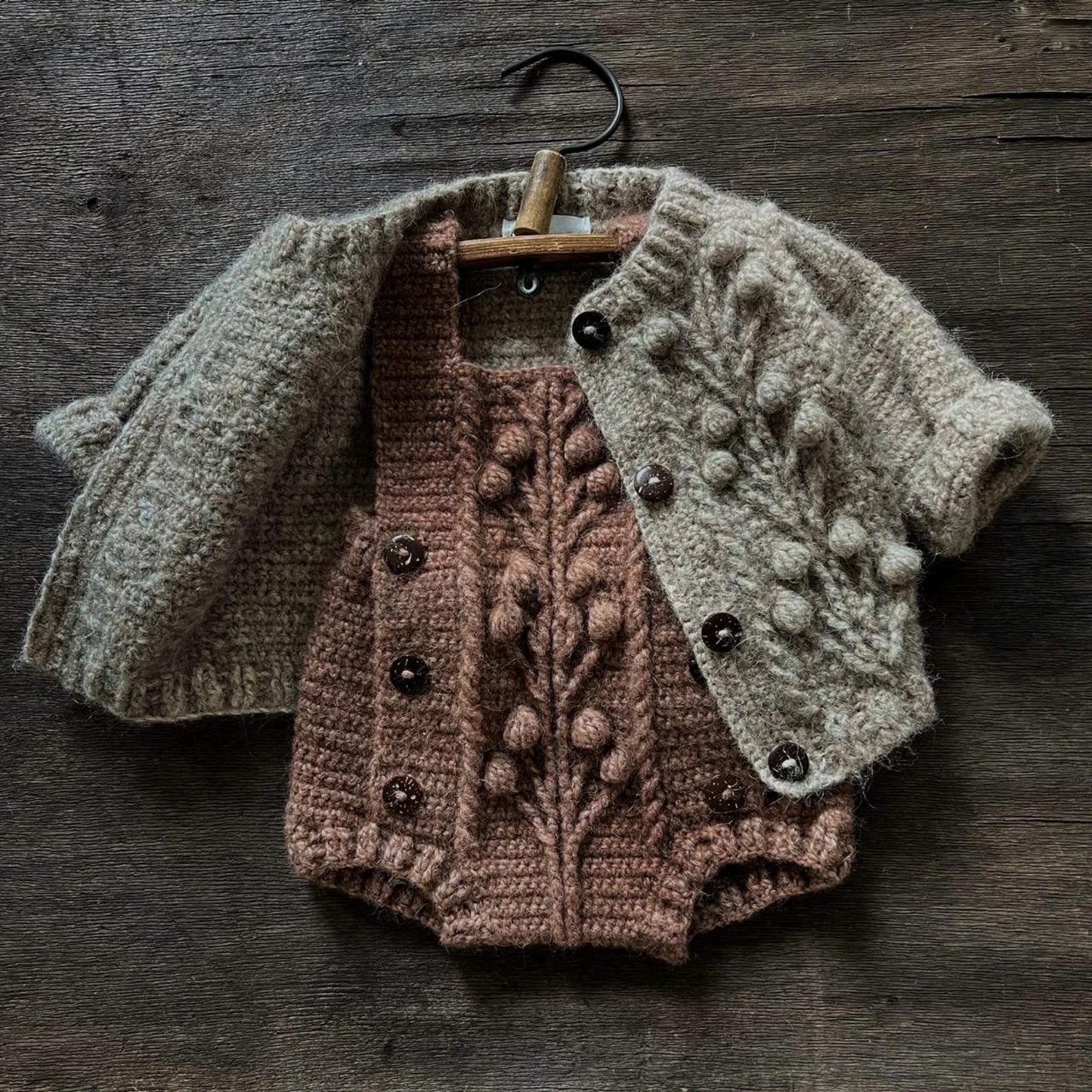 Almond Baby Set Crochet Pattern