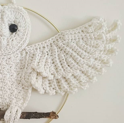 Owl Wall Crochet Pattern