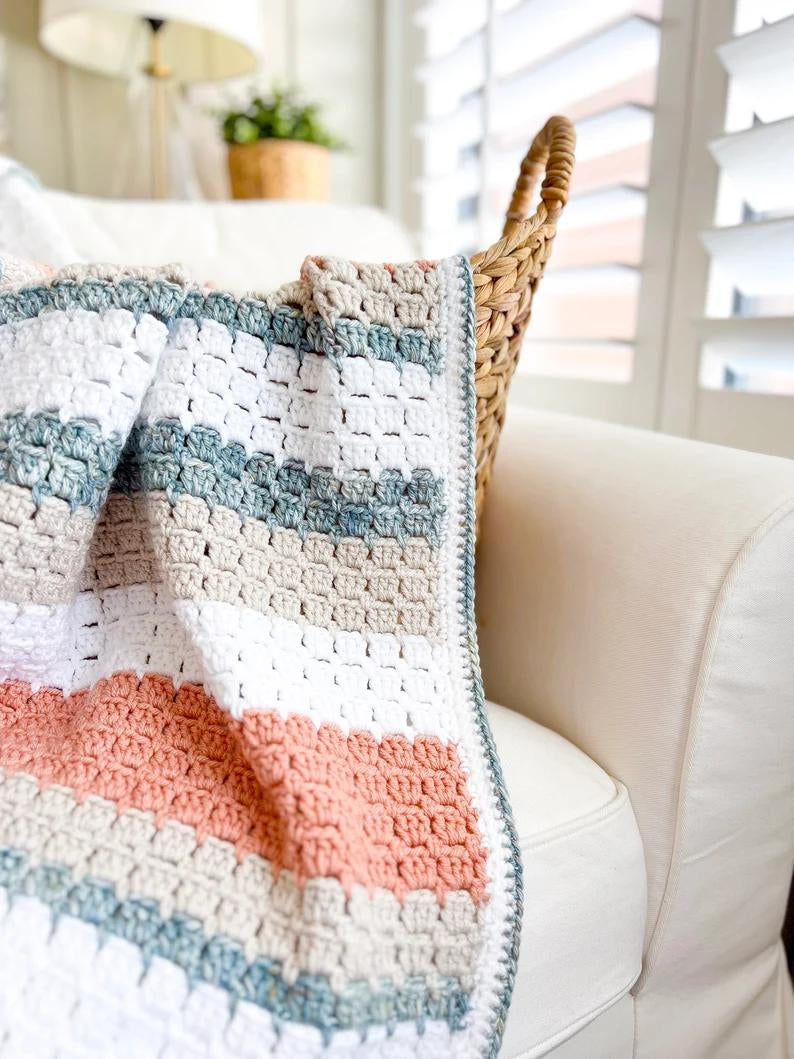 Easy Blanket Crochet Pattern