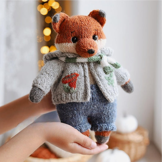 Forest Fox Knitting Pattern