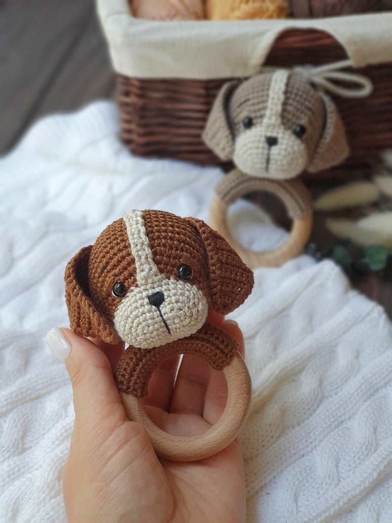 Puppy Ring Crochet Pattern