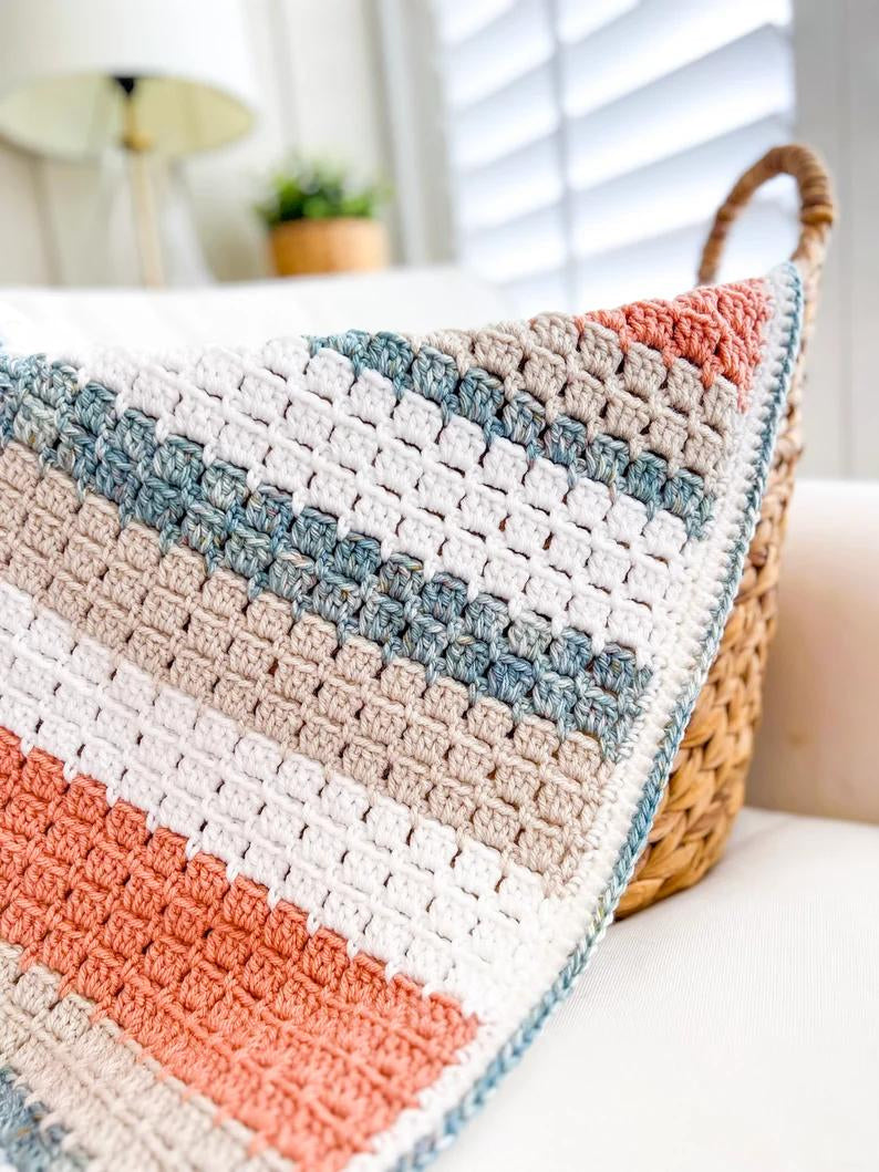 Easy Blanket Crochet Pattern