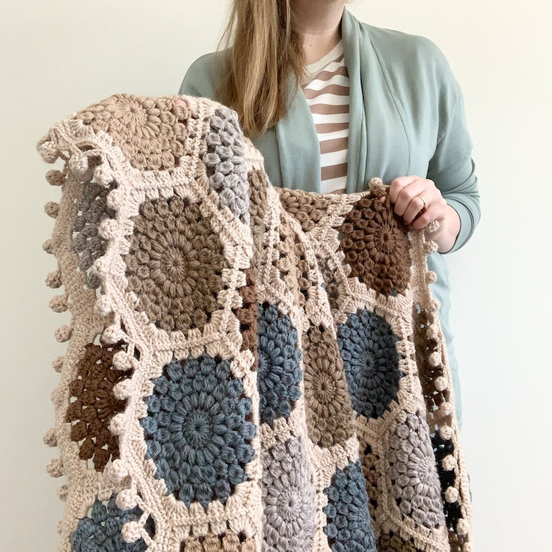 Driftwood Dreams Blanket Crochet Pattern