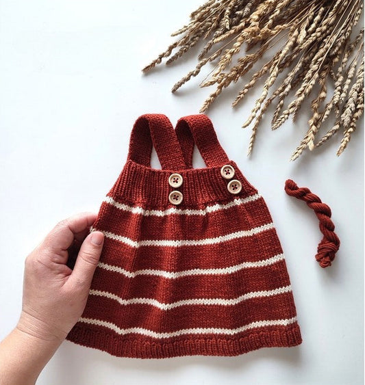 Carmel Baby Dress Knitting Pattern