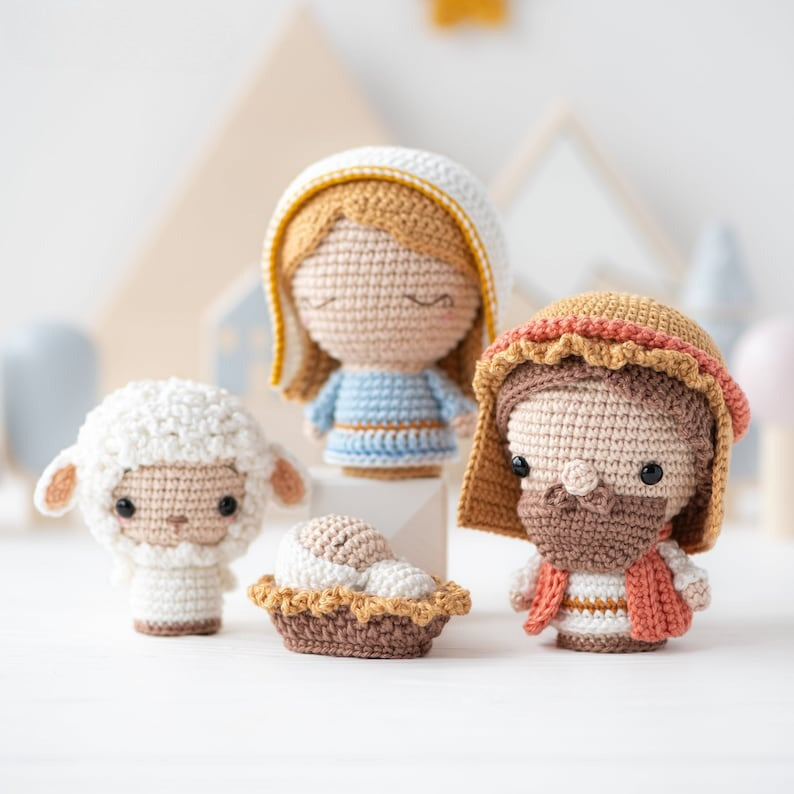 Nativity Friends Crochet Pattern