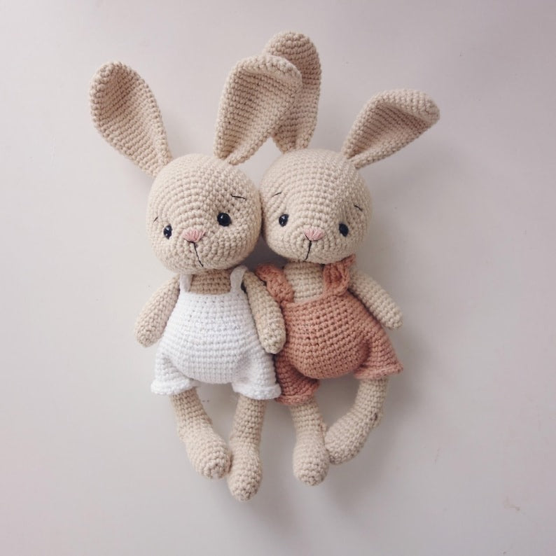 Sweetheart Bunny Crochet Pattern