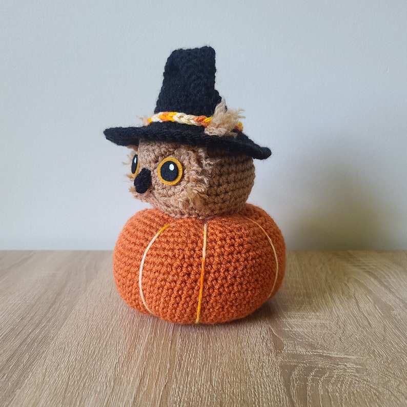 Pumpkin Owl Crochet Pattern