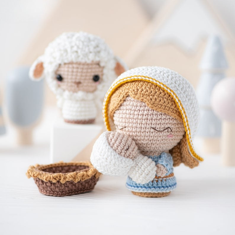 Nativity Friends Crochet Pattern