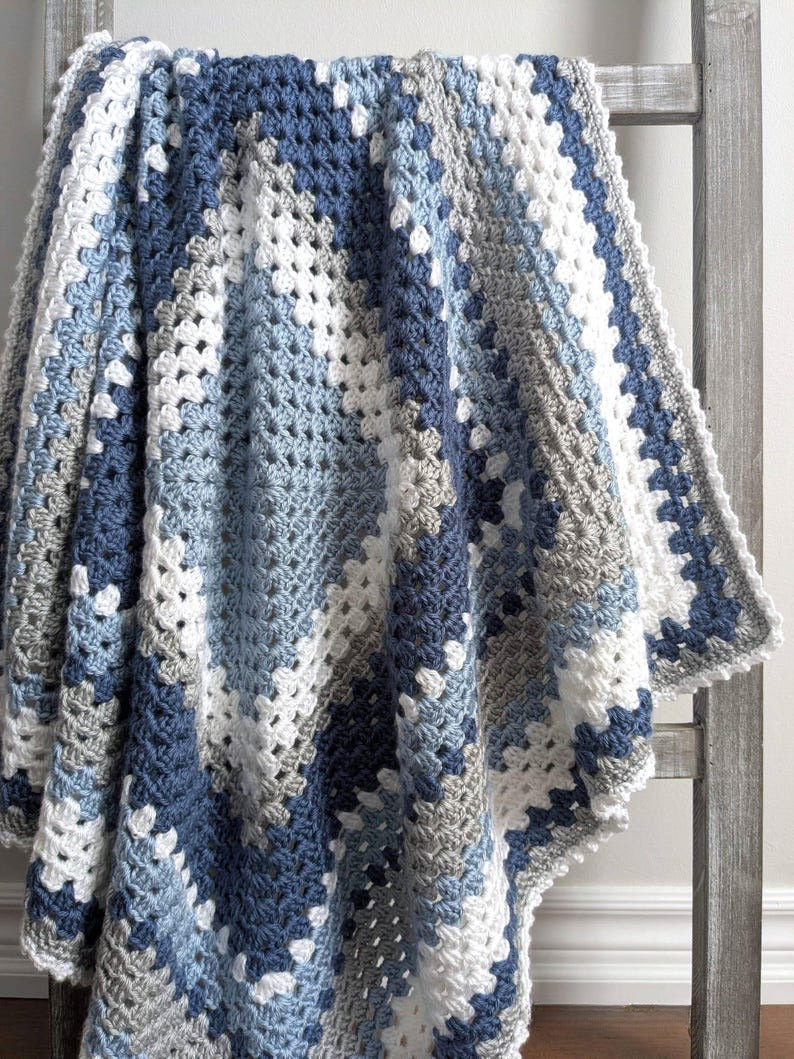 Winter Sky Blanket Crochet Pattern