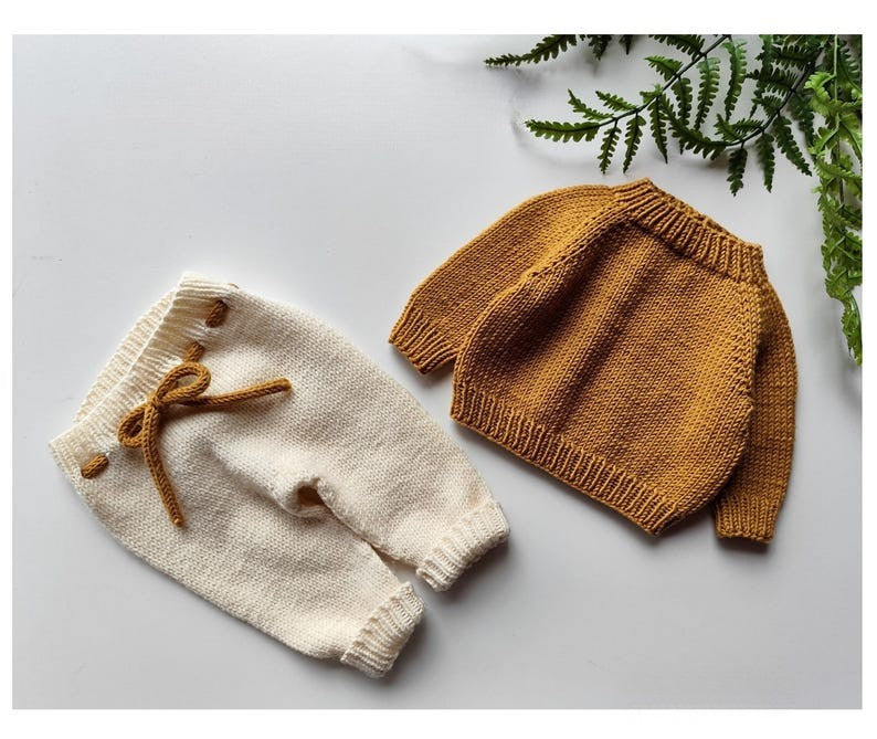 Chestnut Baby Set Knitting Pattern