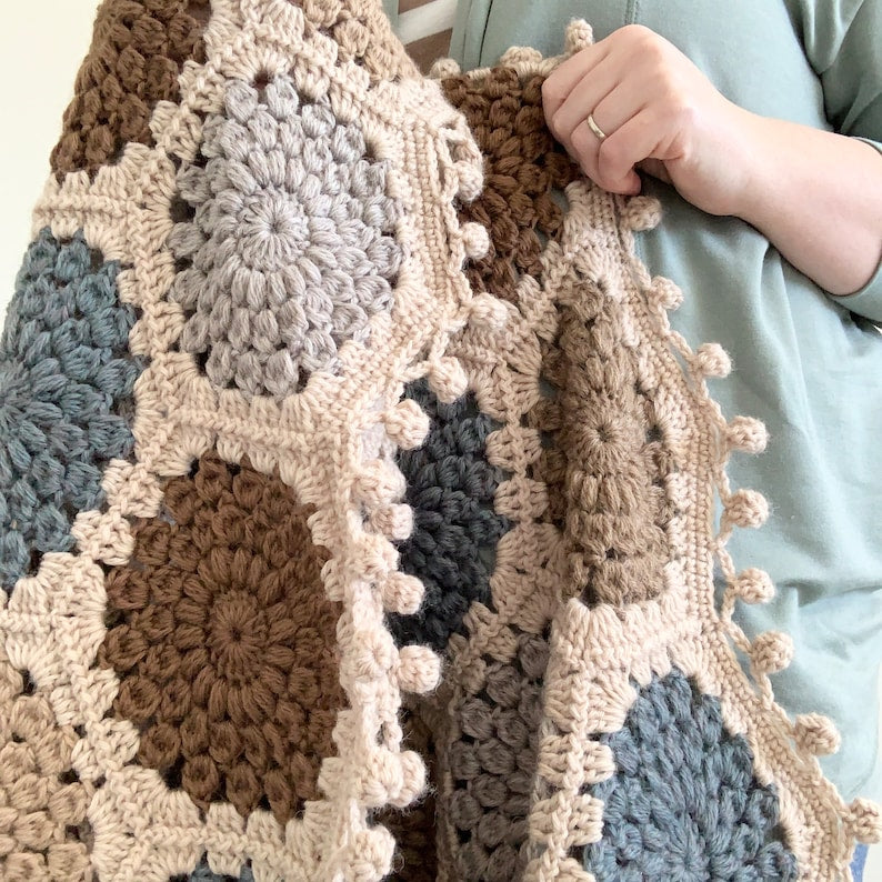 Driftwood Dreams Blanket Crochet Pattern