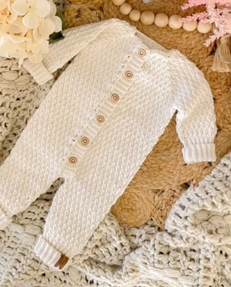 Biscuit Baby Jumpsuit Crochet Pattern