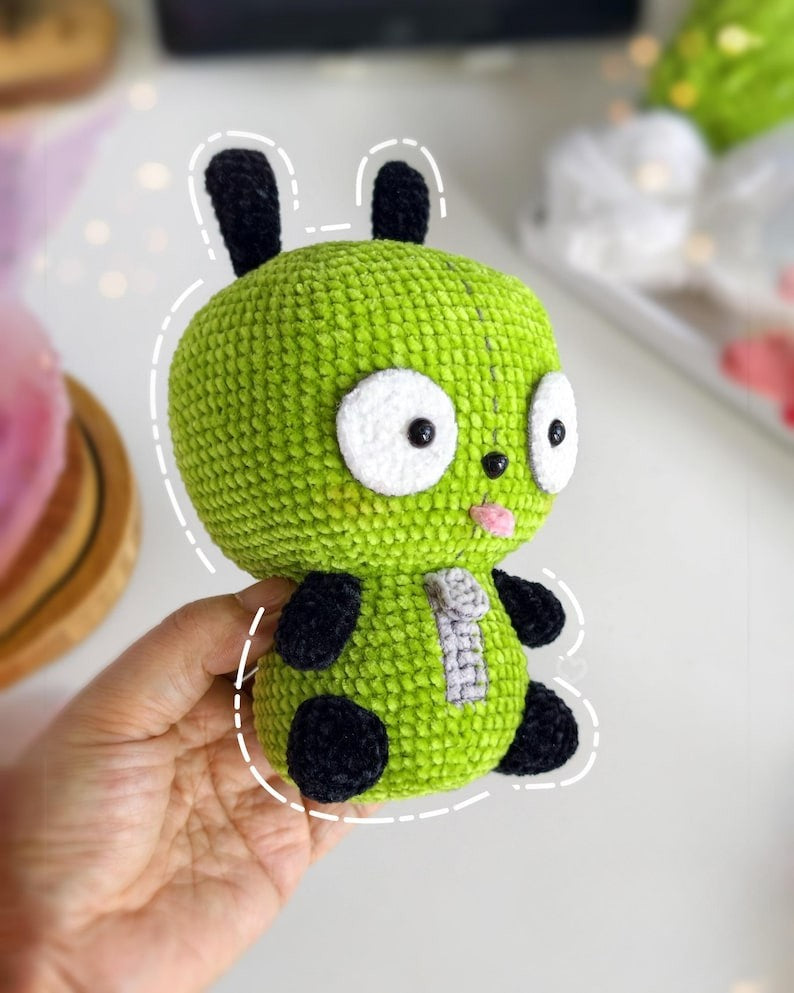 Space Alien Crochet Pattern