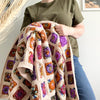 Colorful Patchwork Blanket Crochet Pattern