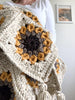 Sunflower Blanket Crochet Pattern