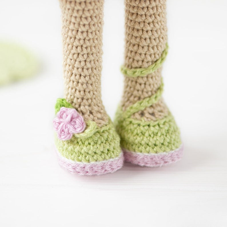 Blossom Elf Doll Crochet Pattern
