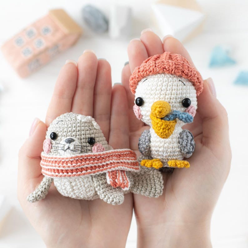 Coastal Friends Crochet Pattern