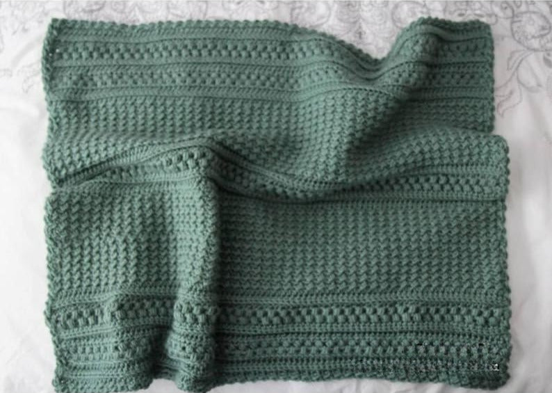 Forest Meadow Blanket Crochet Pattern