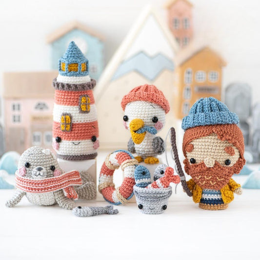 Coastal Friends Crochet Pattern