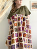 Colorful Patchwork Blanket Crochet Pattern