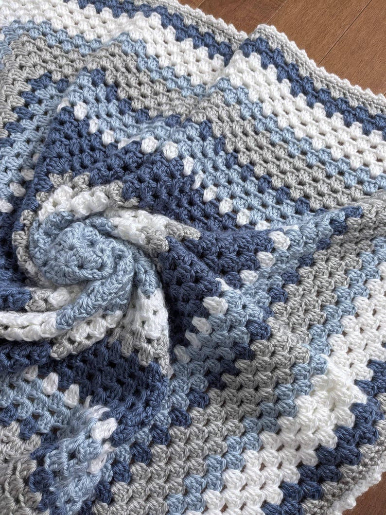 Winter Sky Blanket Crochet Pattern