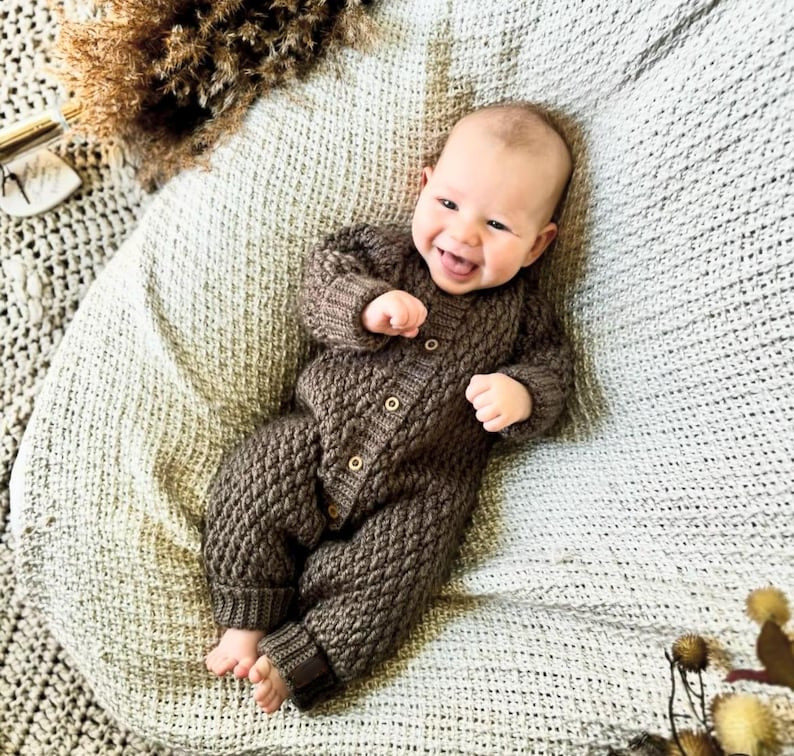 Biscuit Baby Jumpsuit Crochet Pattern