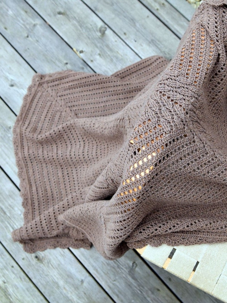 Hushfall Blanket Crochet Pattern