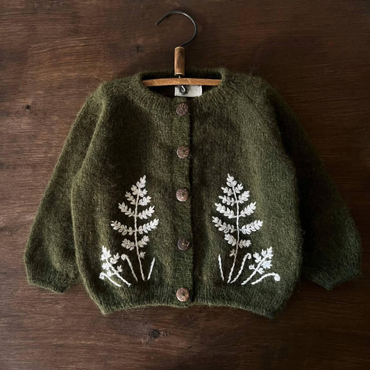 Forest Bloom Cardigan Knitting Pattern