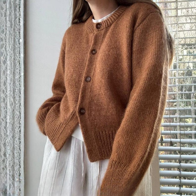 Gentle Cardigan Knitting Pattern