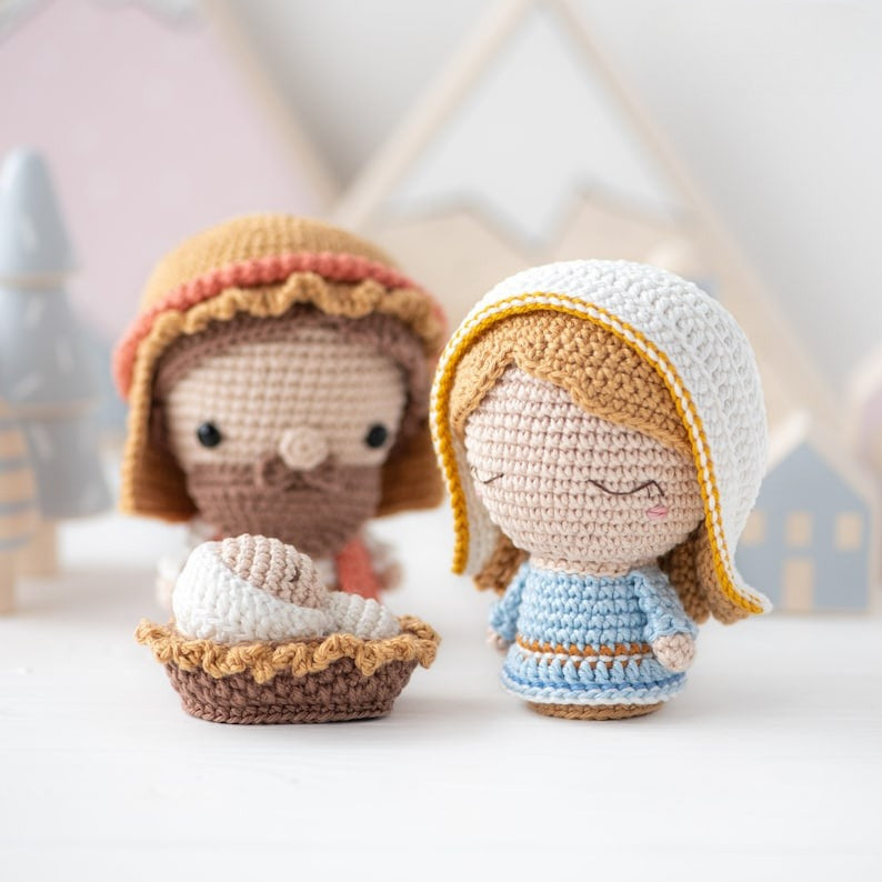 Nativity Friends Crochet Pattern