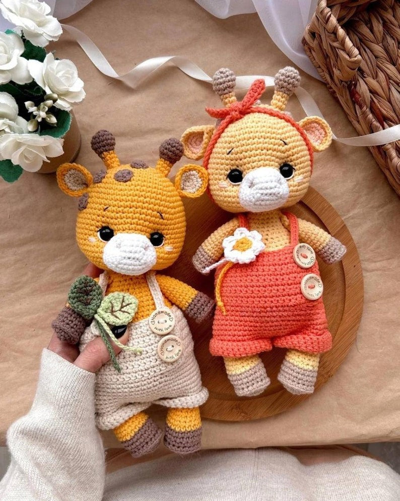 Cuddle Giraffe Crochet Pattern