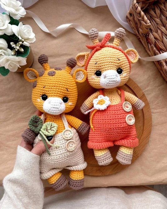 Cuddle Giraffe Crochet Pattern