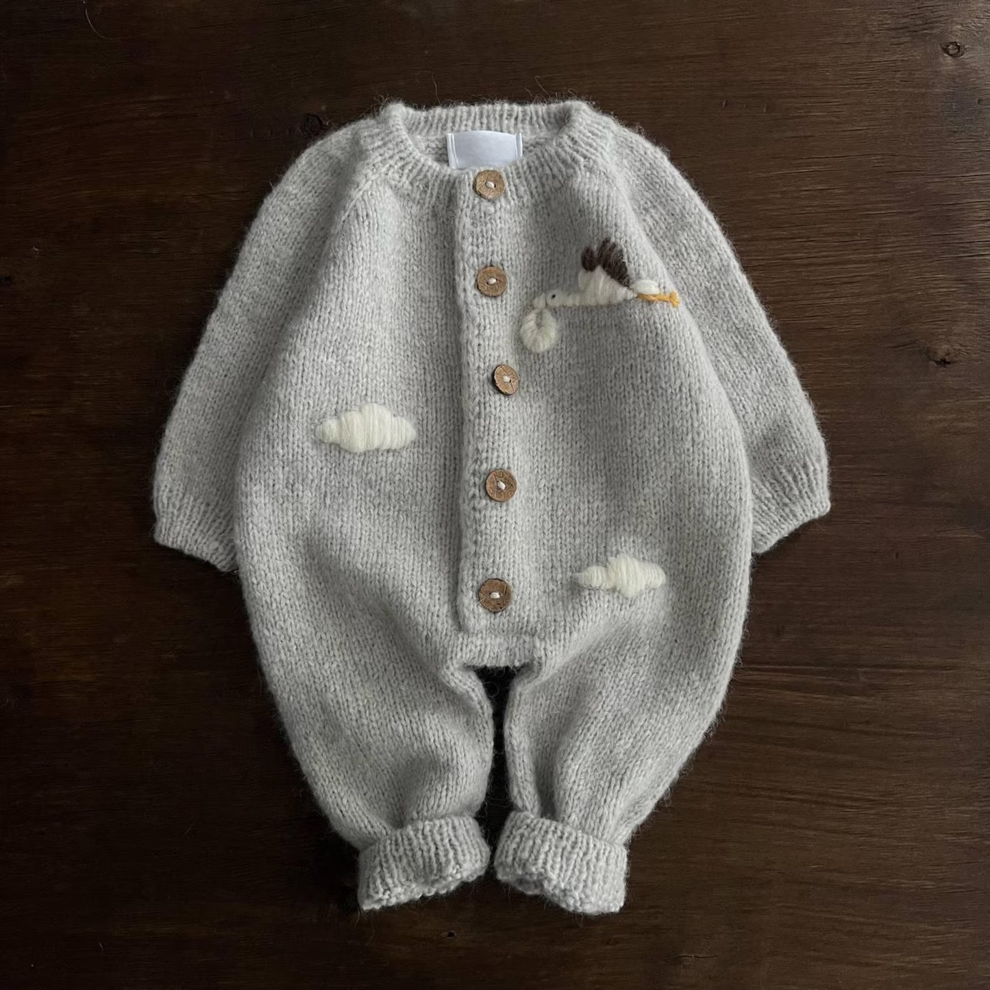 Cloudy Onesie Knitting Pattern