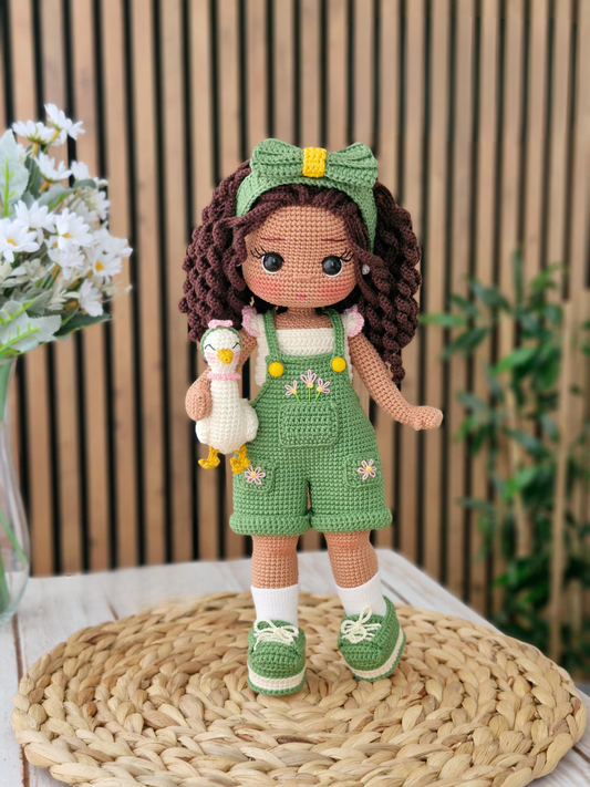 Meadow Girl Doll Crochet Pattern