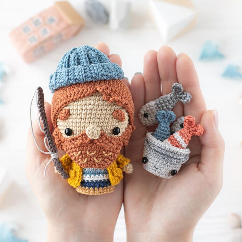 Coastal Friends Crochet Pattern