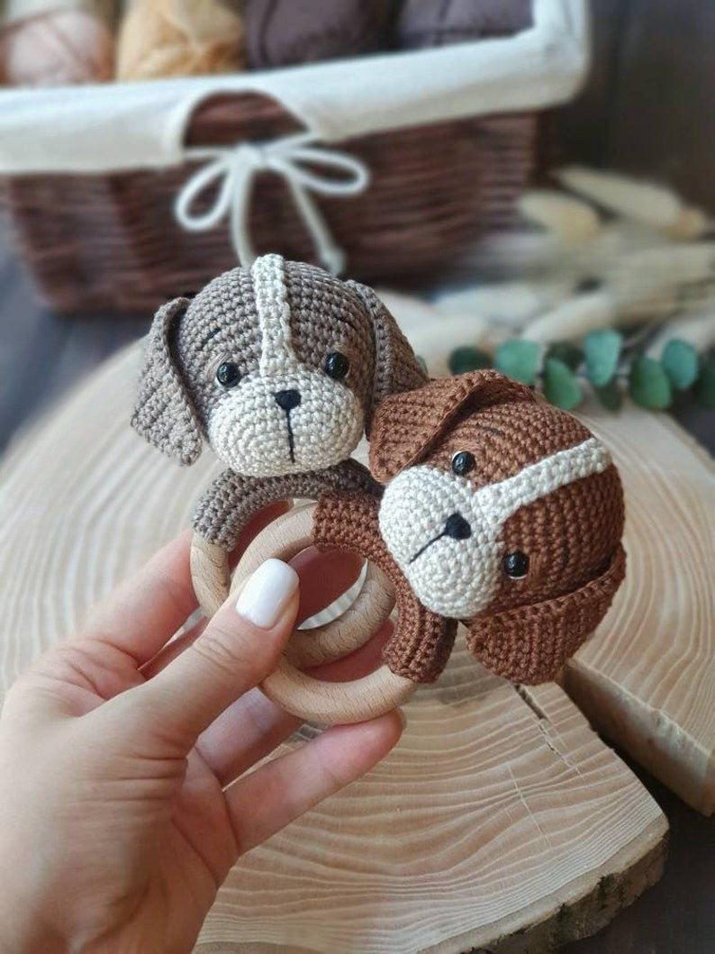 Puppy Ring Crochet Pattern