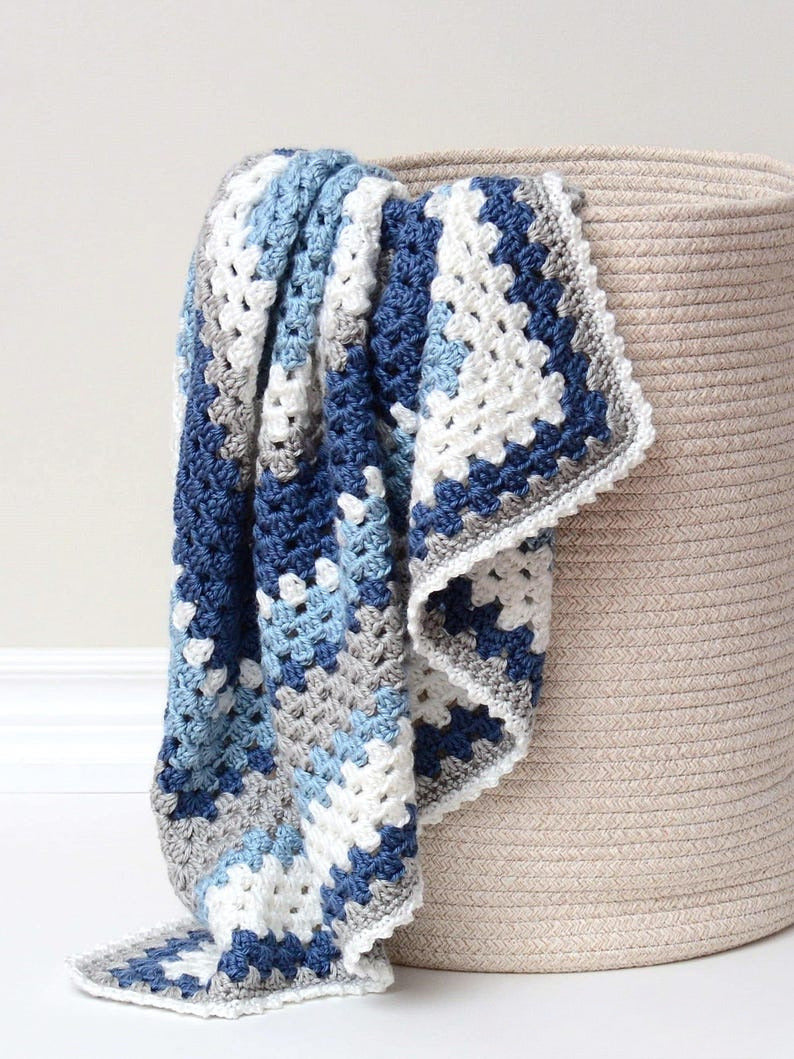 Winter Sky Blanket Crochet Pattern