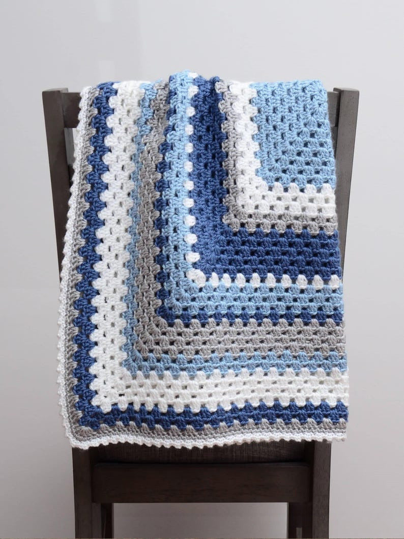 Winter Sky Blanket Crochet Pattern