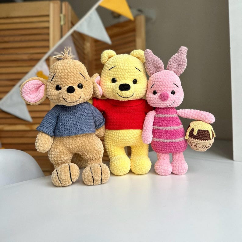 Pinkie Pig Crochet Pattern