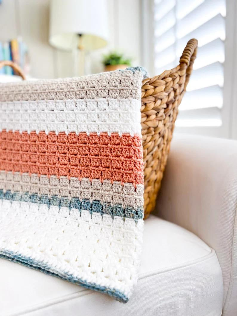 Easy Blanket Crochet Pattern