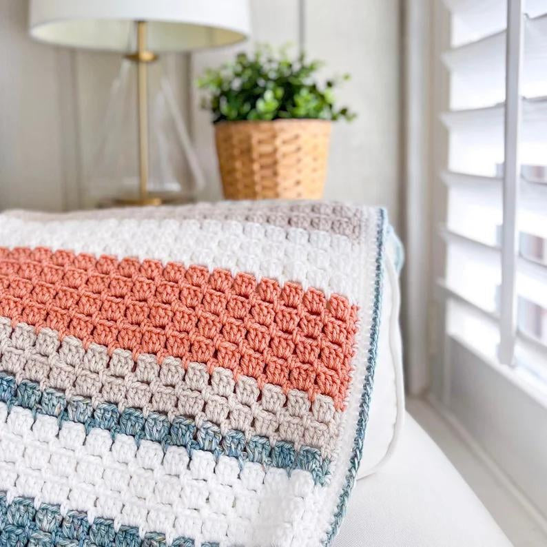 Easy Blanket Crochet Pattern