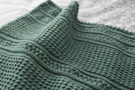 Forest Meadow Blanket Crochet Pattern